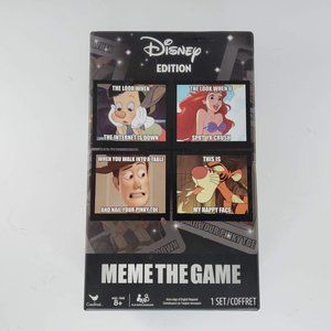 Meme The Game Disney Edition Family Fun Card Game